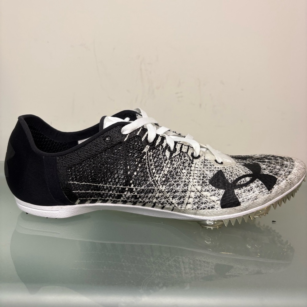 Under Armour SpeedForm Miler 2 Pro Grip Track Shoes Spikes Men’s Size 9 White